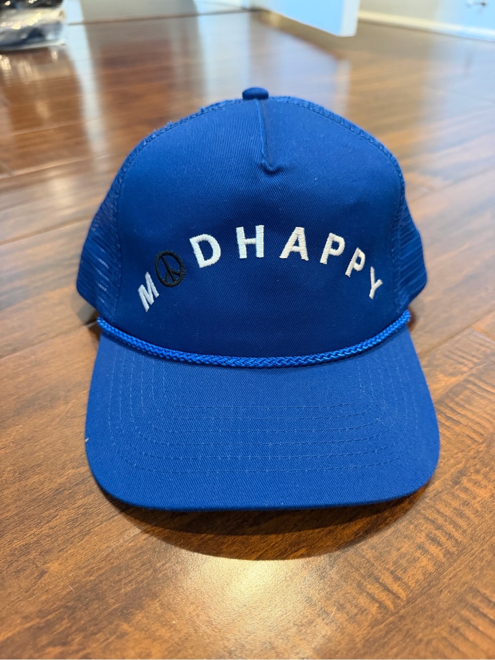 Madhappy Blue Trucker Cap - Logo Embroidered